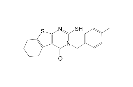 3-(4-methylbenzyl)-2-sulfanyl-5,6,7,8-tetrahydro[1]benzothieno[2,3-d]pyrimidin-4(3H)-one