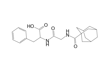 Alanine, N-[N-(1-adamantylcarbonyl)glycyl]-3-phenyl-, l-