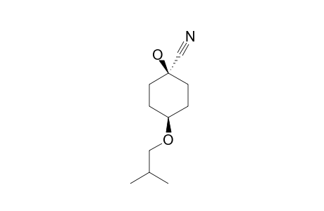 CIS-4-ISOBUTYLOXYCYCLOHEXANONE-CYANOHYDRIN