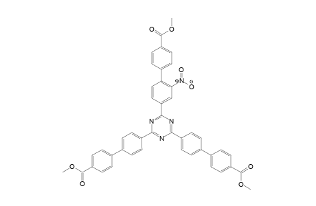 2,4-Bis[4'-(methoxycarbonyl)-biphenyl-4-yl]-6-[4'-(methoxycarbonyl)-2-nitrobiphenyl-4-yl)-1,3,5-triazine