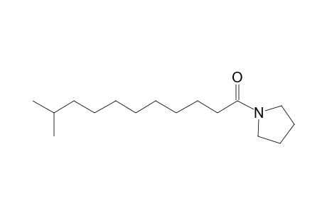 10-Methyl-undecanoic acid, pyrrolidide