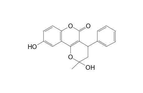 Pyranocoumarin-M (O-demethyl-HO-ring) MS2