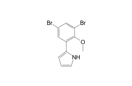 1H-Pyrrole, 2-(3,5-dibromo-2-methoxyphenyl)-