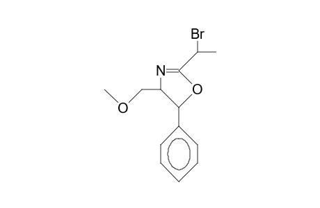 trans-2-(1-Bromo-ethyl)-4-methoxymethyl-5-phenyl-2-oxazoline