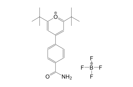4-[4-(aminocarbonyl)phenyl]-2,6-ditert-butylpyrylium tetrafluoroborate