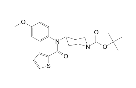 tert-Butyl-4-[(4-methoxyphenyl)(thiophene-2-carbonyl)amino]piperidine-1-carboxylate