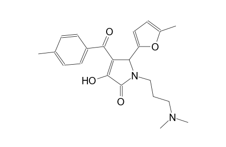 1-[3-(dimethylamino)propyl]-3-hydroxy-4-(4-methylbenzoyl)-5-(5-methyl-2-furyl)-1,5-dihydro-2H-pyrrol-2-one