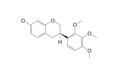 (+)-7-HYDROXY-2',3',4'-TRIMETHOXYISOFLAVAN