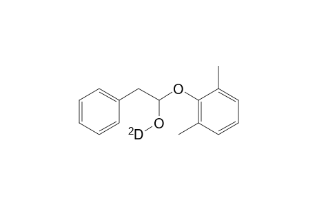 1-(2',6'-Dimethylphenoxy)-2-phenyl-1-(deuteriooxy)ethane