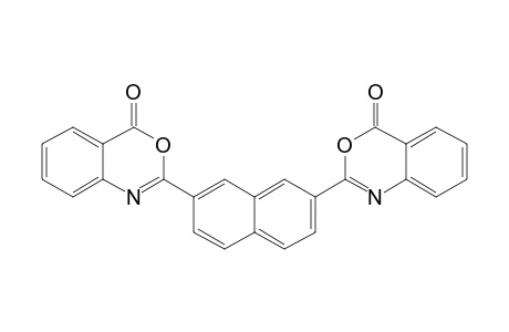 2,2'-(2,7-NAPHTHYLENE)-BIS-(4H-3,1-BENZOXAZIN-4-ONE)