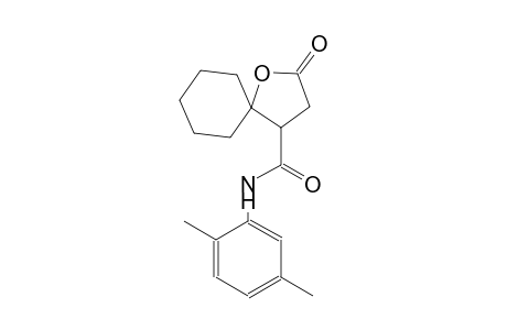 1-oxaspiro[4.5]decane-4-carboxamide, N-(2,5-dimethylphenyl)-2-oxo-