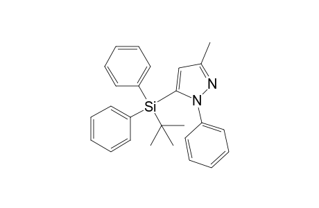 5-tert-Butyldiphenylsilyl-3-methyl-1-phenylpyrazole