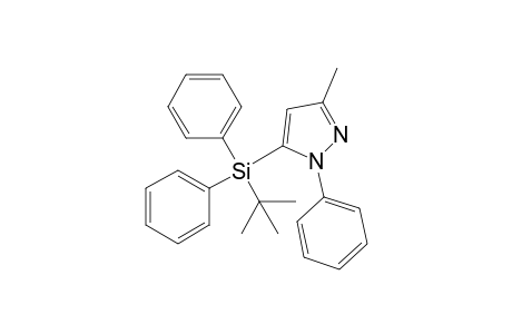 5-tert-Butyldiphenylsilyl-3-methyl-1-phenylpyrazole