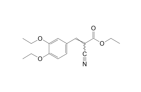 alpha-cyano-3,4-diethoxycinnamic acid, ethyl ester