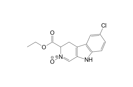 3H-Pyrido[3,4-b]indole-3-carboxylic acid, 6-chloro-4,9-dihydro-, ethyl ester, 2-oxide