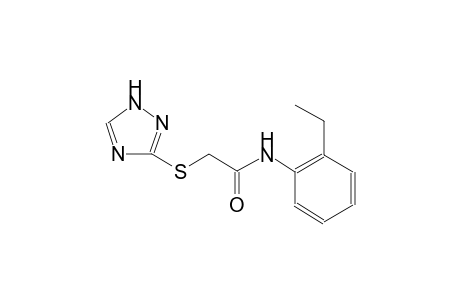 acetamide, N-(2-ethylphenyl)-2-(1H-1,2,4-triazol-3-ylthio)-