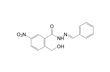 alpha-hydroxy-5-nitro-o-toluic acid, benzylidenehydrazide