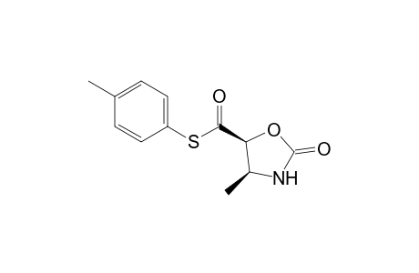 (4S,5S)-4-methyl-5-(4'-tolylthiocarbonyl)oxazolidin-2-one