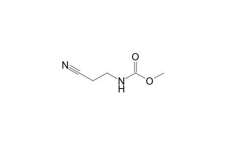 3-[(Methoxycarbonyl)amino]-propanenitrile