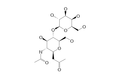 5-N-ACETYLAMINO-4,8-ANHYDRO-7-BETA-D-GALACTOPYRANOSYL-1,3,5-TRIDEOXY-D-GLYCERO-D-GULO-NONULOSE