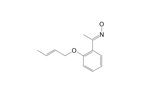 O-CROTYLOXYACETOPHENONE-OXIME