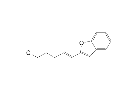 2-(5-Chloro-1-pentenyl)benzofuran