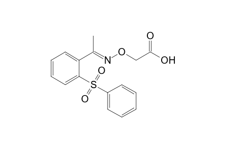 2-[(E)-1-(2-besylphenyl)ethylideneamino]oxyacetic acid