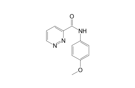 3-Pyridazinecarboxamide, N-(4-methoxyphenyl)-