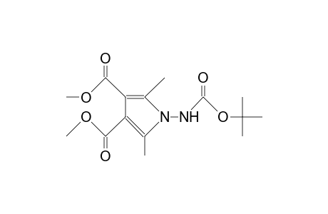 1-T-Butoxycarbonylamino-3,4-dimethoxycarbonyl-2,5-dimethyl-pyrrole