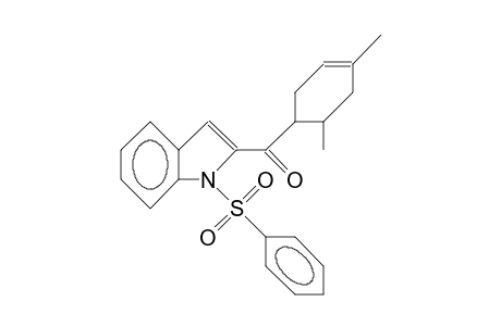 N-Phenylsulfonyl-2-(4,6-dimethyl-3-cyclohexenoyl)-indole