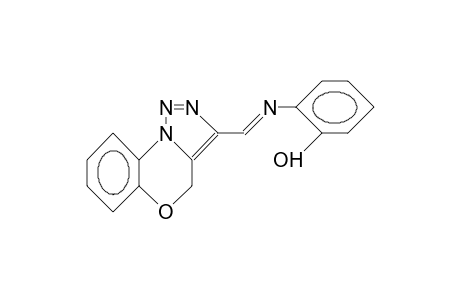 2-Hydroxy-N-(3-4H-(1,2,3)triazolo(5,1-C)(1,4)benzoxazinylmethylene)-aniline