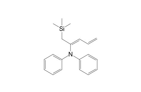 1-Trimethylsilyl-2-(diphenylamino)penta-2,4-diene