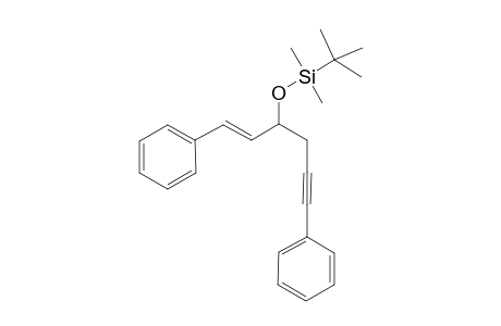 (E)-tert-butyl(1,6-diphenylhex-1-en-5-yn-3-yloxy)dimethylsilane
