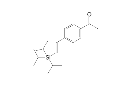 1-[4-(2-Triisopropylsilylethynyl)phenyl]ethanone