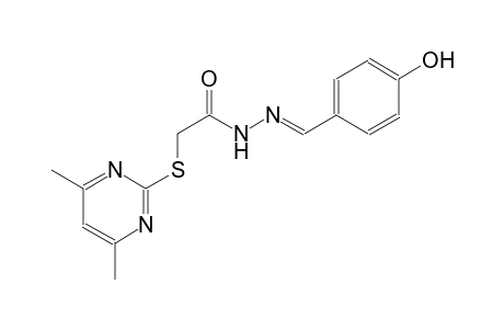acetic acid, [(4,6-dimethyl-2-pyrimidinyl)thio]-, 2-[(E)-(4-hydroxyphenyl)methylidene]hydrazide
