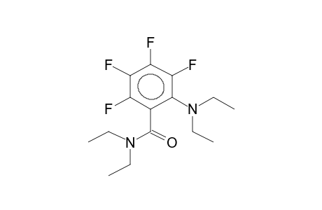 N,N-DIETHYL-2-DIETHYLAMINOTETRAFLUOROBENZAMIDE