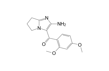 Methanone, (2-amino-6,7-dihydro-5H-pyrrolo[1,2-a]imidazol-3-yl)(2,4-dimethoxyphenyl)-