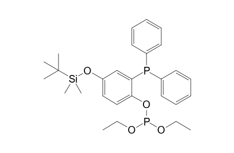 [4-(tert-Butyldimethylsilyloxy)-2-diphenylphosphanylphenoxy]diethoxyphosphane