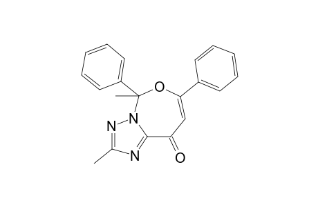 2,5-Dimethyl-5,7-diphenyl-[1,2,4]triazolo[1,5-c][1,3]oxazepin-9-one