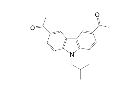 1-Ethanone, 1-[6-acetyl-9-(2-methylpropyl)-9H-carbazol-3-yl]-
