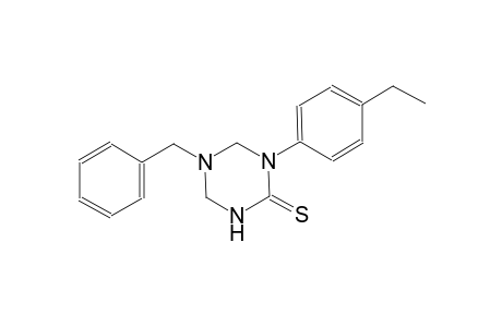 5-benzyl-1-(4-ethylphenyl)tetrahydro-1,3,5-triazine-2(1H)-thione