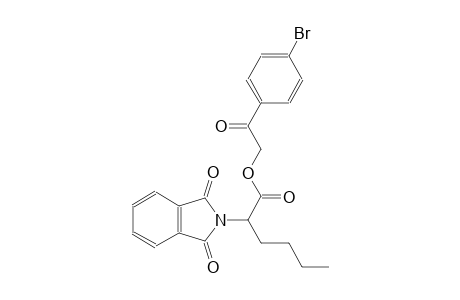 1H-isoindole-2-acetic acid, alpha-butyl-2,3-dihydro-1,3-dioxo-, 2-(4-bromophenyl)-2-oxoethyl ester