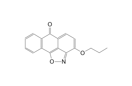 6H-anthra[1,9-cd]isoxazol-6-one, 3-propoxy-
