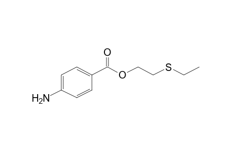 Ethanol, 2-(ethylthio)-, 4-aminobenzoate