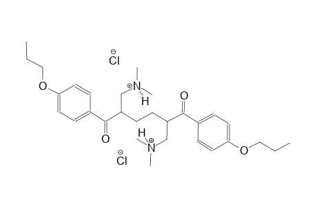 1,6-hexanediaminium, N~1~,N~1~,N~6~,N~6~-tetramethyl-2,5-bis(4-propoxybenzoyl)-, dichloride