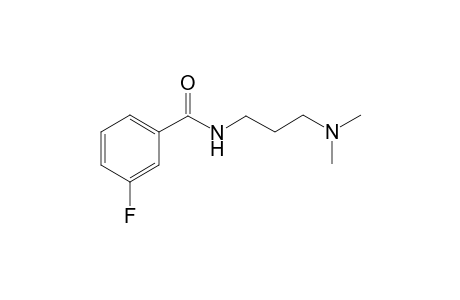 N-[3-(dimethylamino)propyl]-3-fluoranyl-benzamide