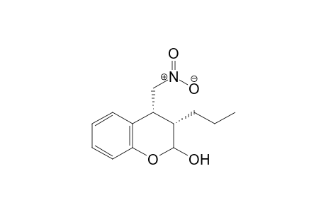 (3S,4R)-4-(Nitromethyl)-3-propylchroman-2-ol