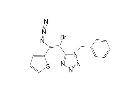 5-(2-AZIDO-1-BROMO-2-(THIOPHEN-2-YL)-VINYL)-1-BENZYL-1H-TETRAZOLE