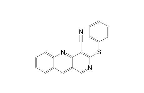 3-(phenylsulfanyl)benzo[b][1,6]naphthyridine-4-carbonitrile