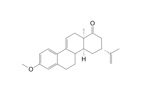 (3R,4aS,4bS/R,12aR)-3-Isopropenyl-8-methoxy-12a-methyl-3,4,4a,4b,5,6,12,12a-octahydro-1(2H)-chrysenone